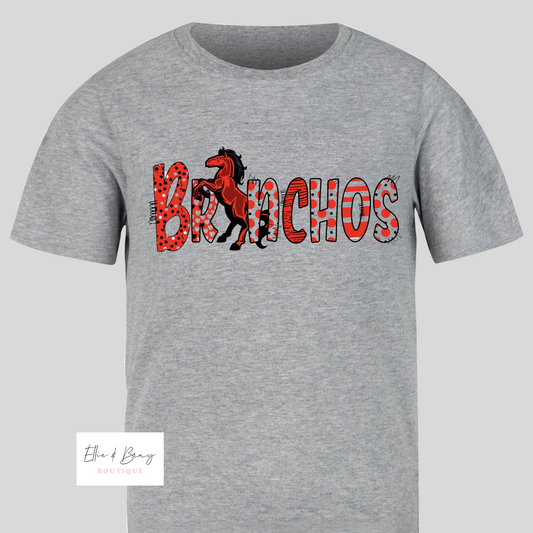Bronchos Spirit Wear Red