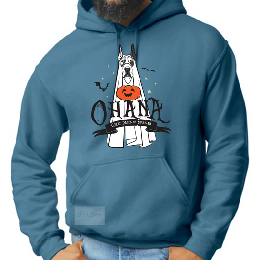 Ohana Great Danes of Michigan Hoodies