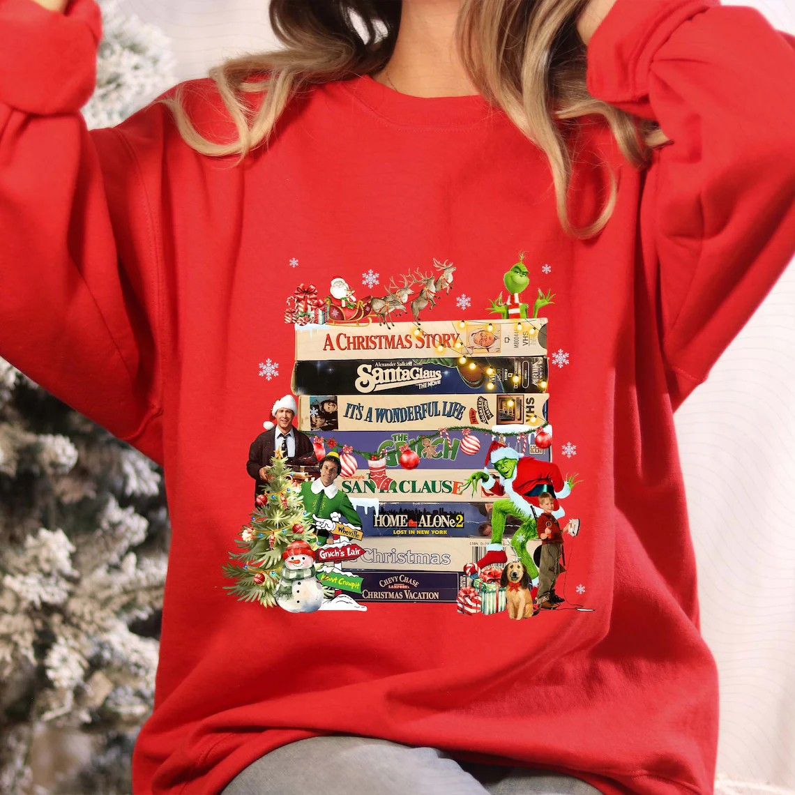 Santa Movie Sweatshirt