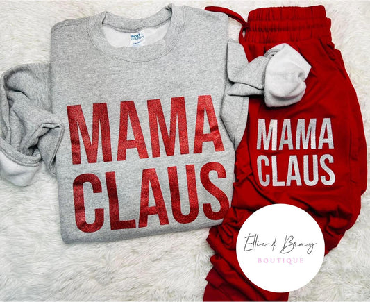 MAMA CLAUS Crew Neck