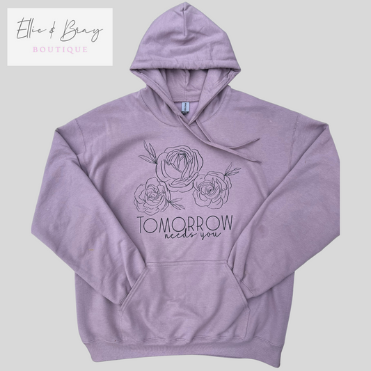 Tomorrow Needs You Hoodie