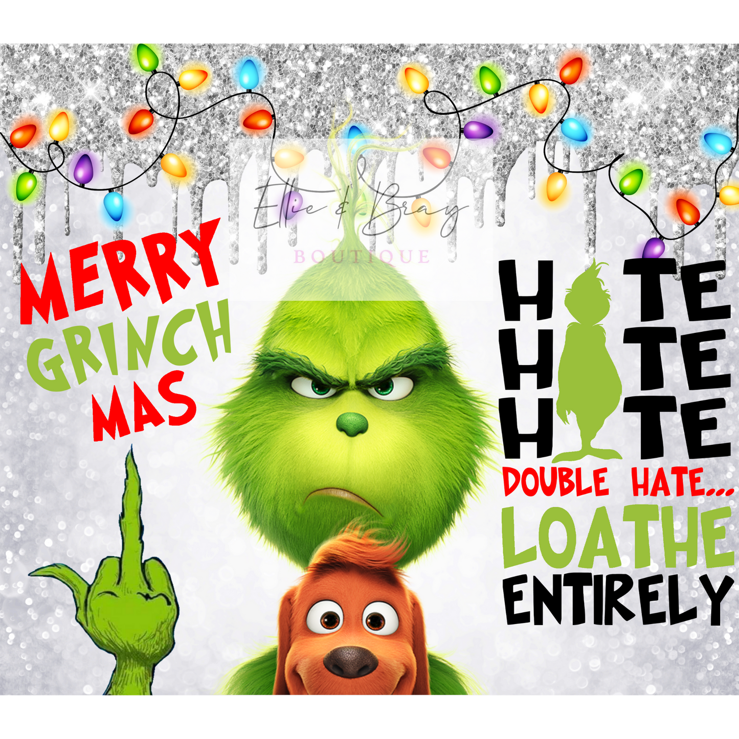 Merry GRINCH-MAS Tumbler