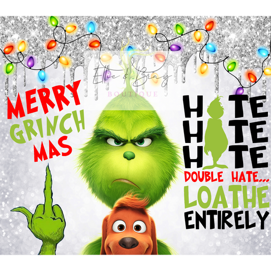Merry GRINCH-MAS Tumbler