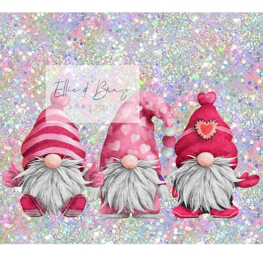 Valentines Gnomes Tumbler