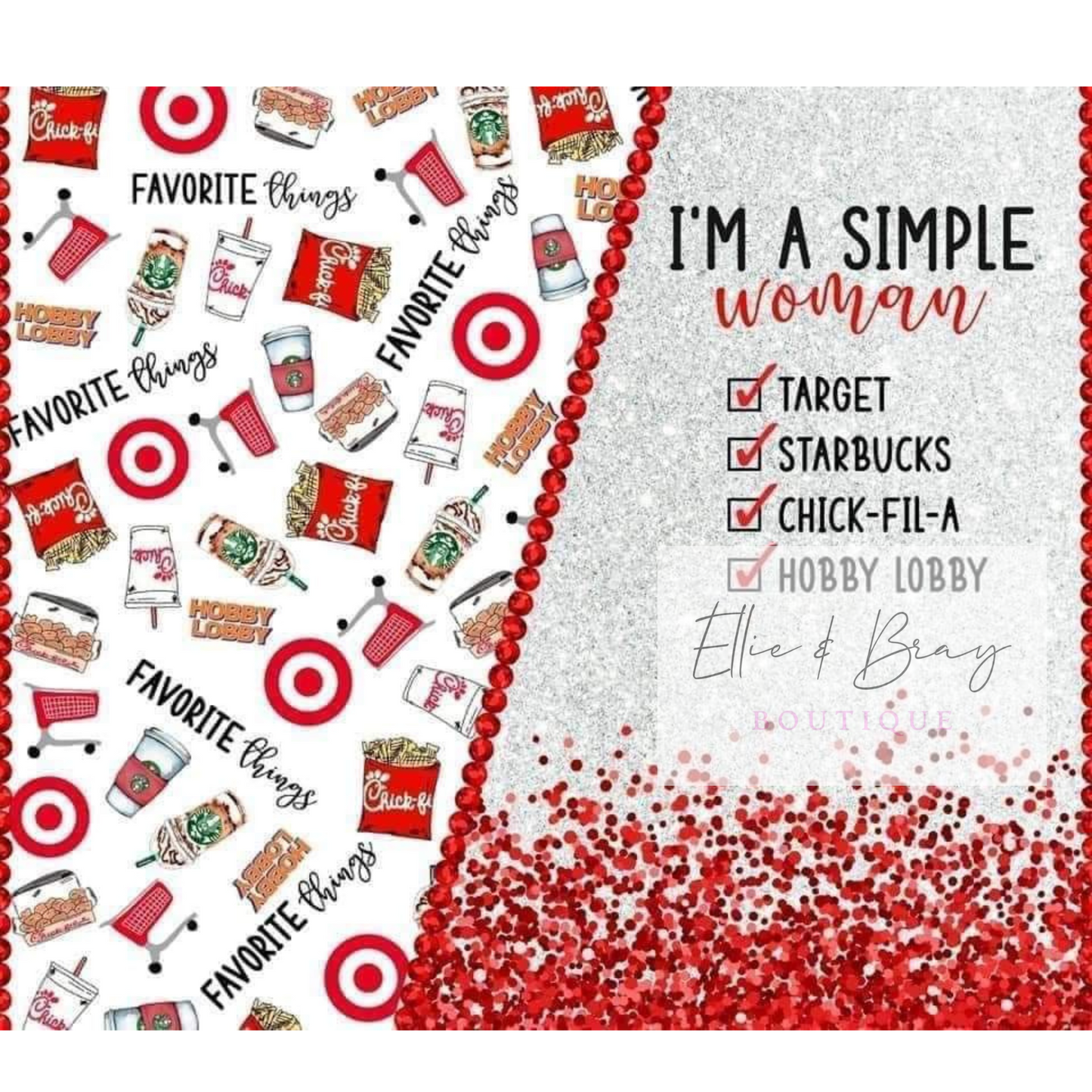 Target Shopping Tumbler
