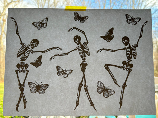 Gentle Dancing Screen Print