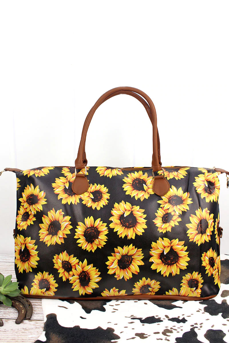 Sunflower Weekender Tote
