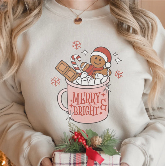 Gingerbread Crew Neck
