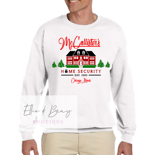 McCallister Home Security Crew Neck