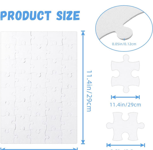 8x11 Photo Puzzles (40 Pieces)