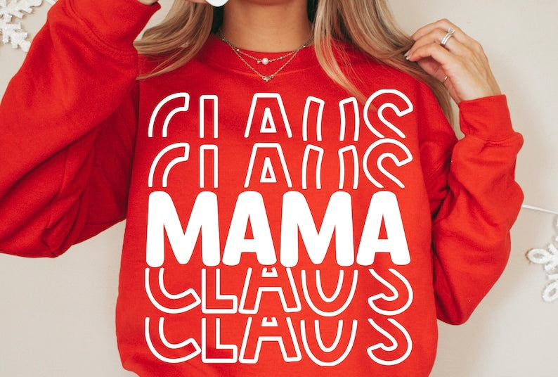 MAMA CLAUS Long Sleeve Shirt
