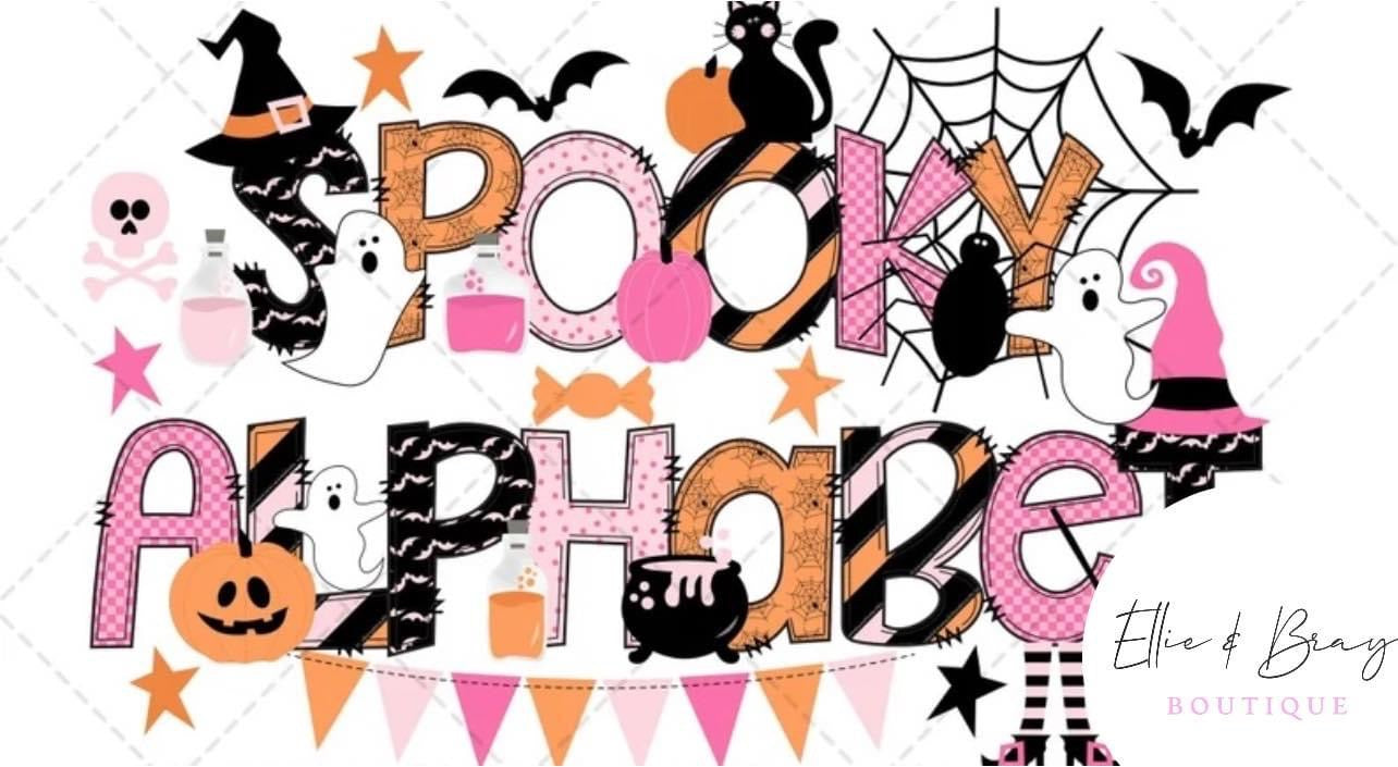 Child Name Halloween Bags