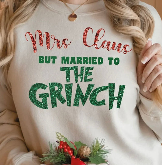 Married to the GRINCH Crew Neck