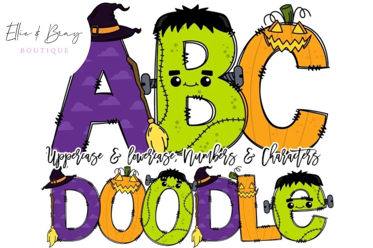 Child Name Halloween Bags