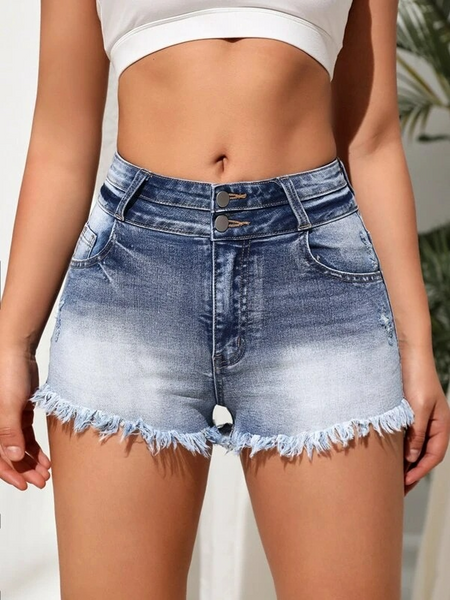 High-waisted Women's Denim Shorts