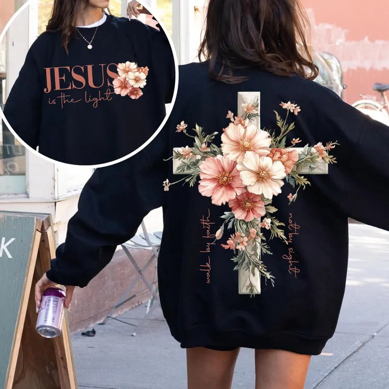 Jesus is the Light Sweatshirt