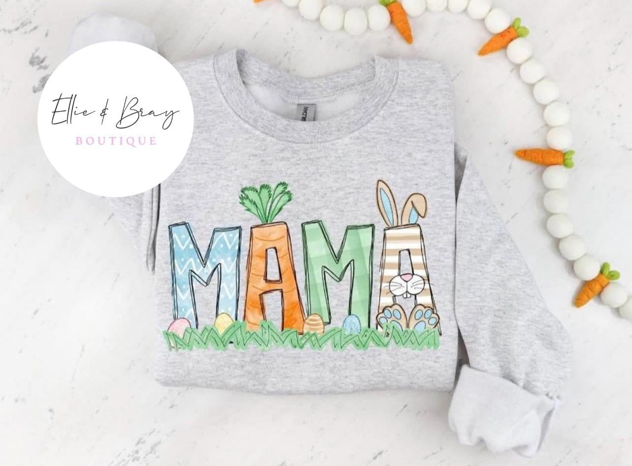 Mama Spring Crew Neck