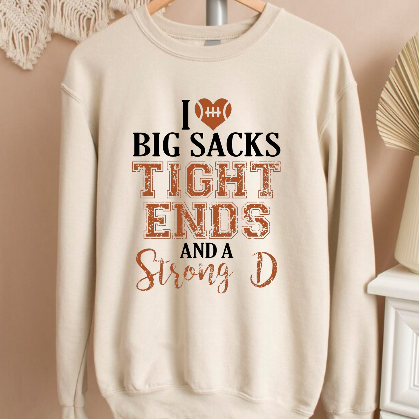 Football Humor Crew Neck