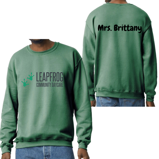 Green Crew Neck WITH Name