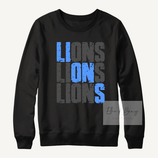 Lions Football Crew Neck