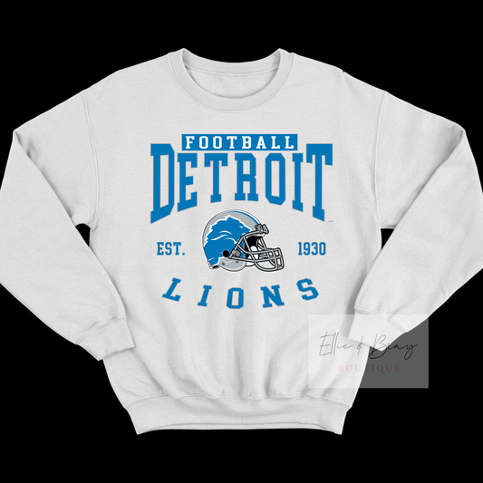 Detroit Lions Crew Design