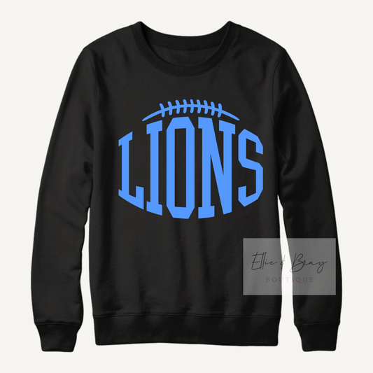 Lions Football Crew Neck