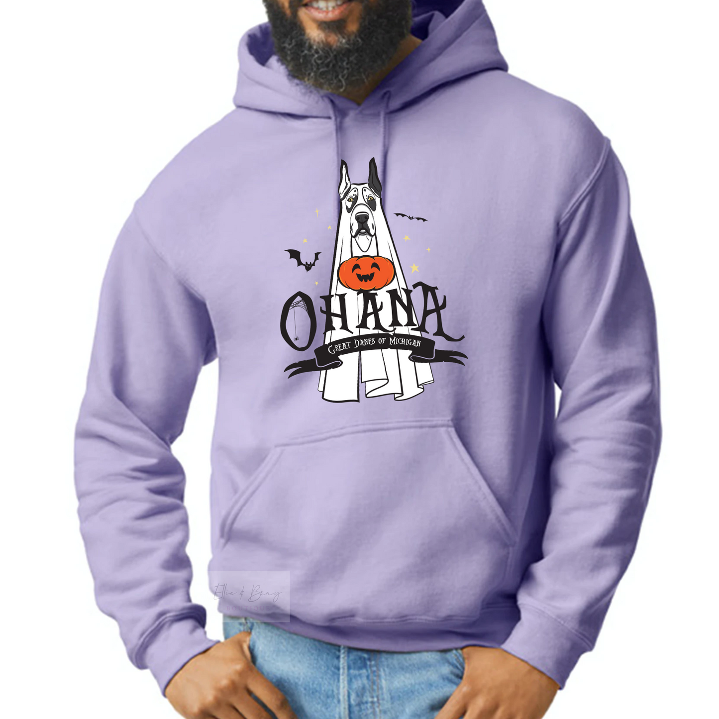 Ohana Great Danes of Michigan Hoodies