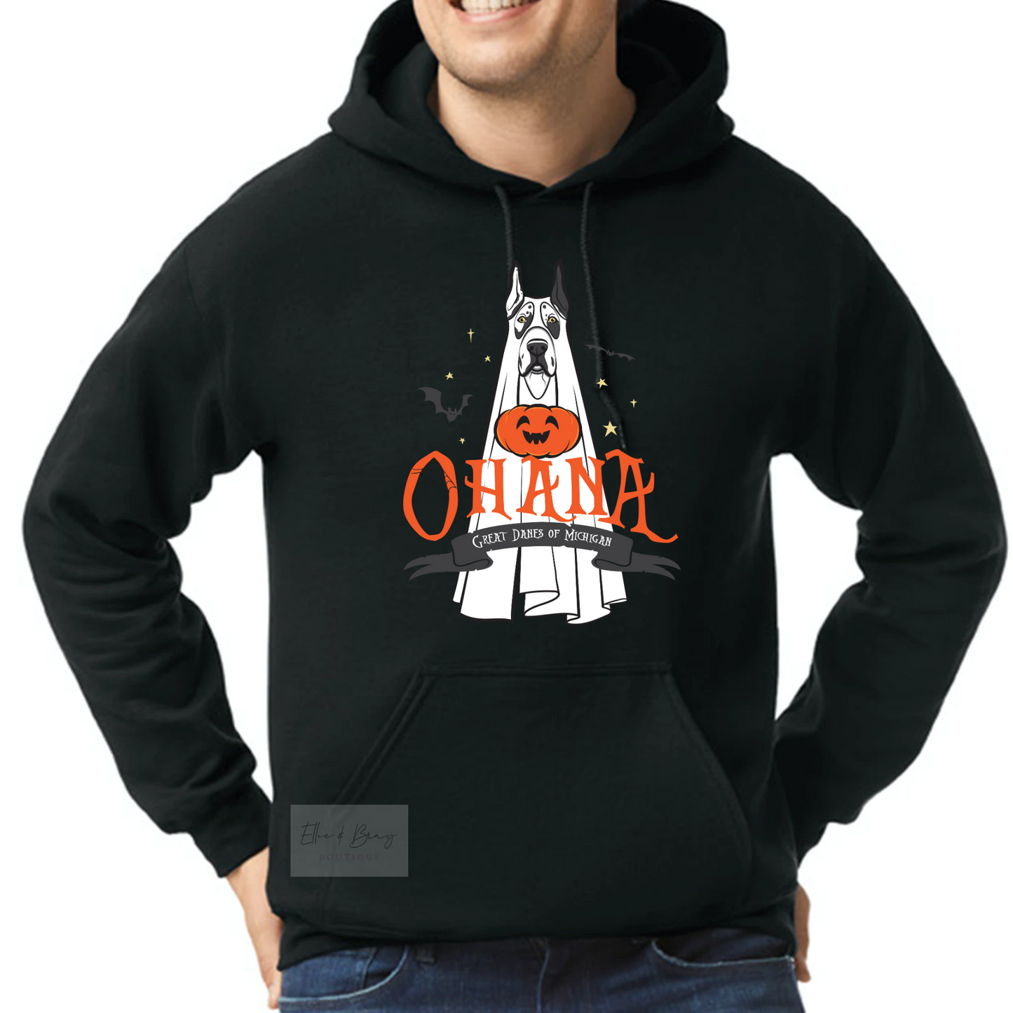 Ohana Great Danes of Michigan Hoodies