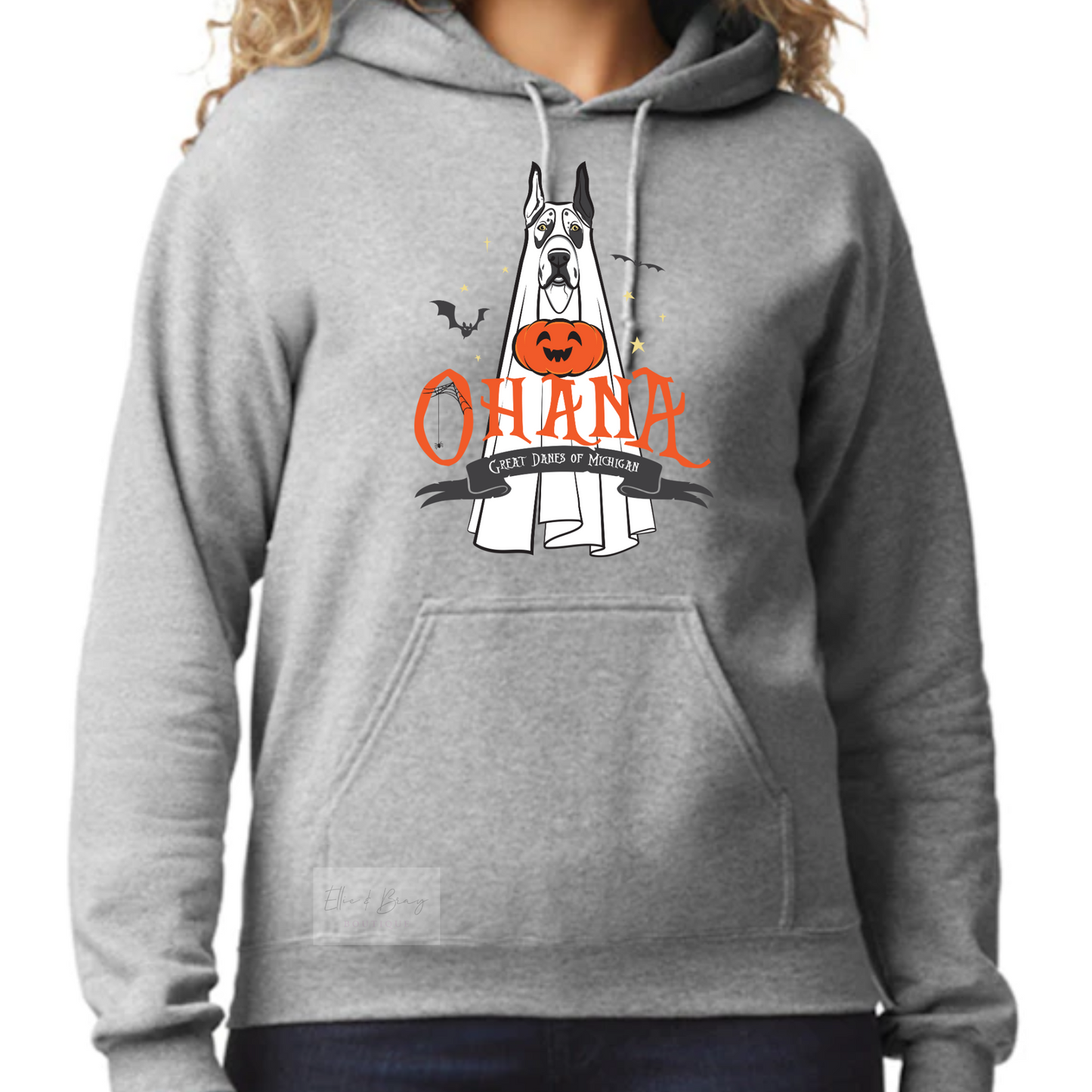 Ohana Great Danes of Michigan Hoodies