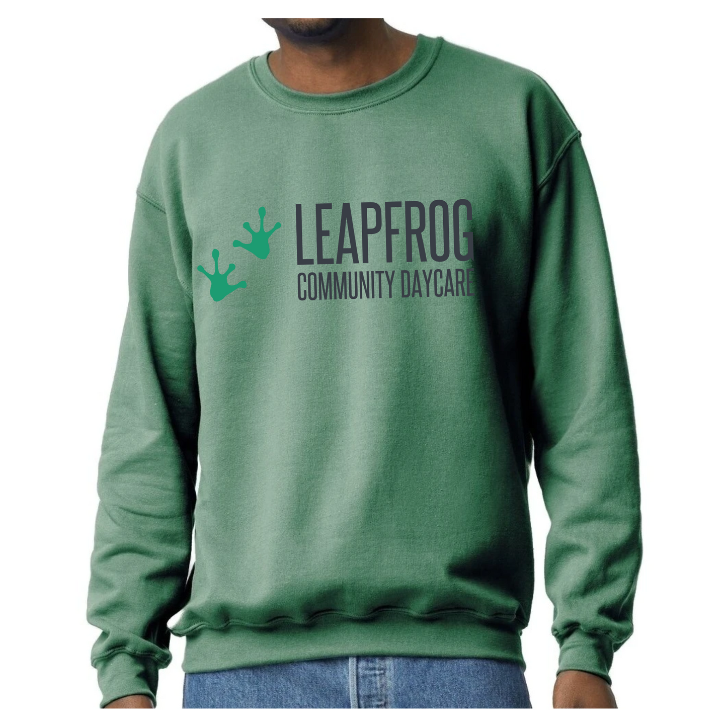 Green Crew Neck