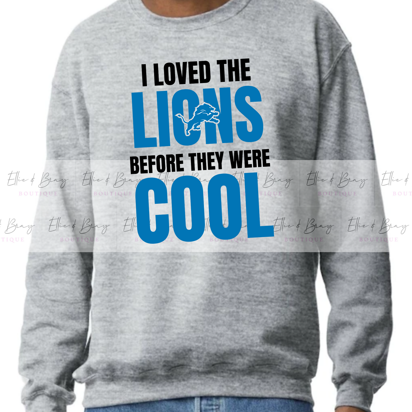 Lions Cool Crew Neck