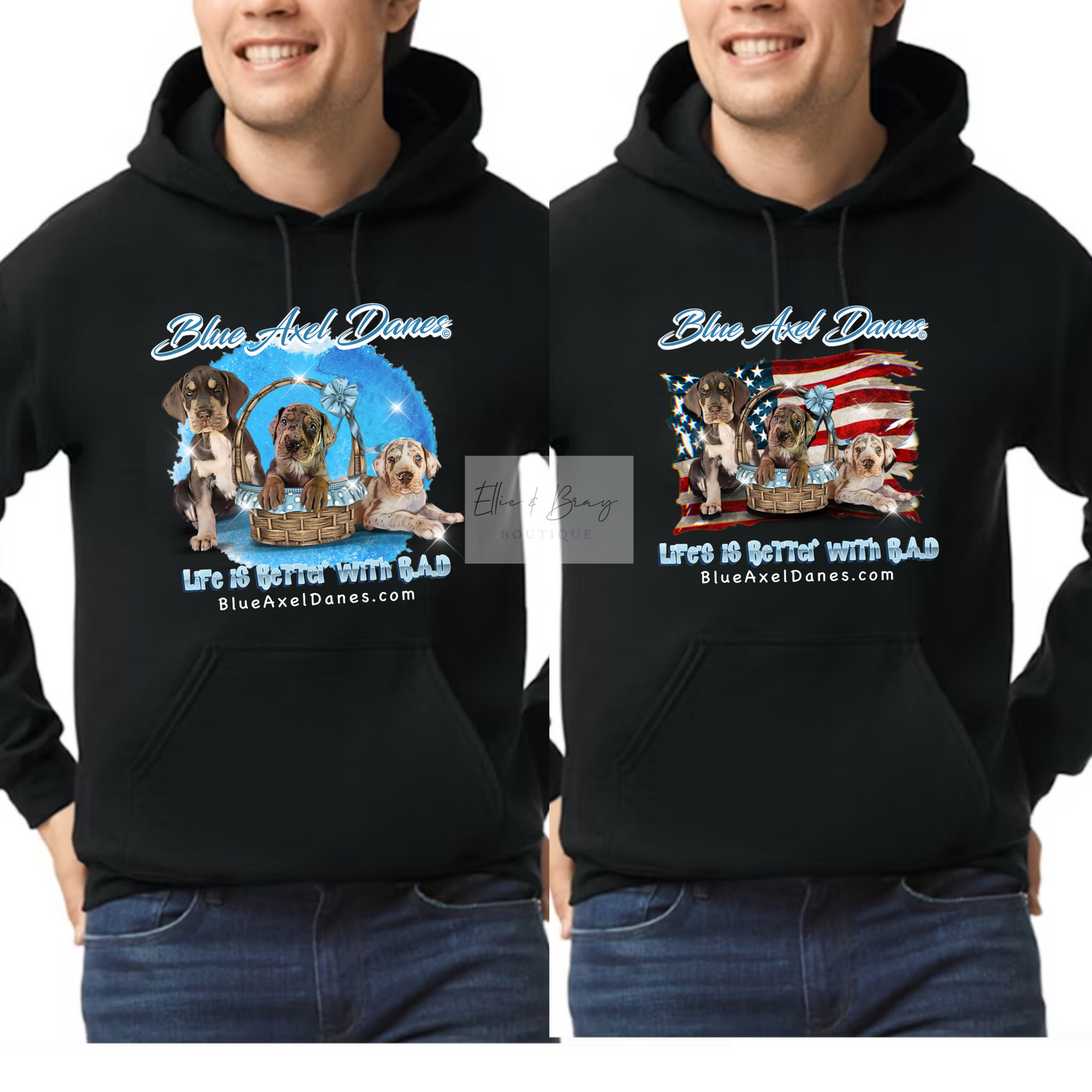 Axel Great Danes Hoodies