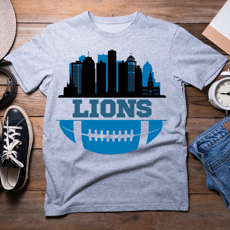 Lions City Football Design