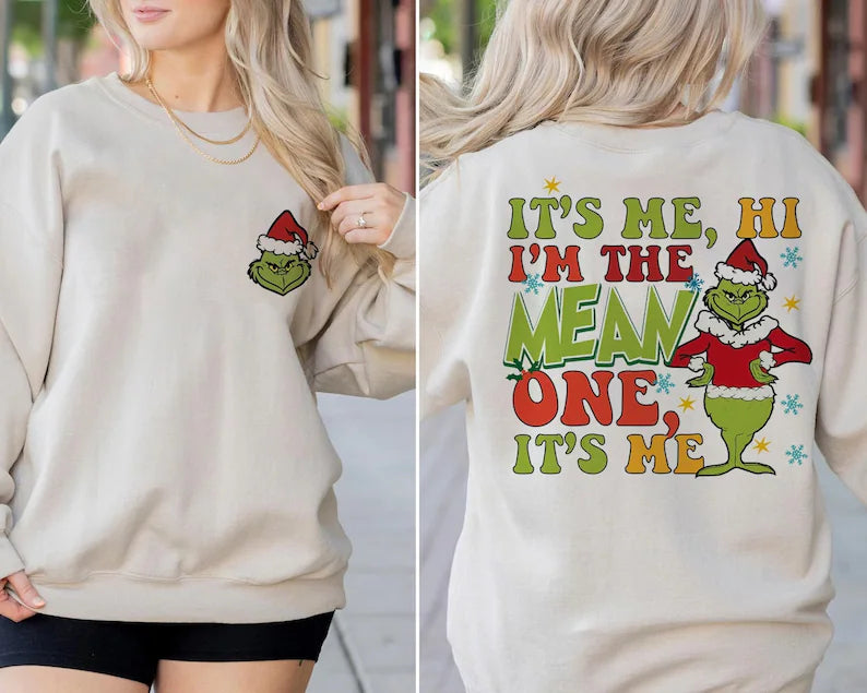 Its Me The Grinch Crew Neck