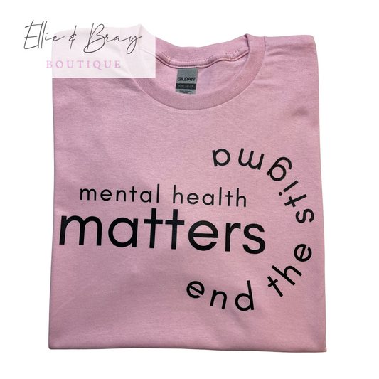 Mental Health Matters - Pink