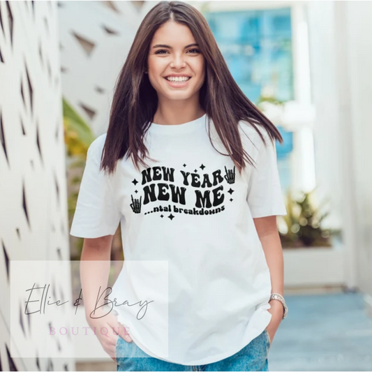 NEW MEntal Breakdown Tee