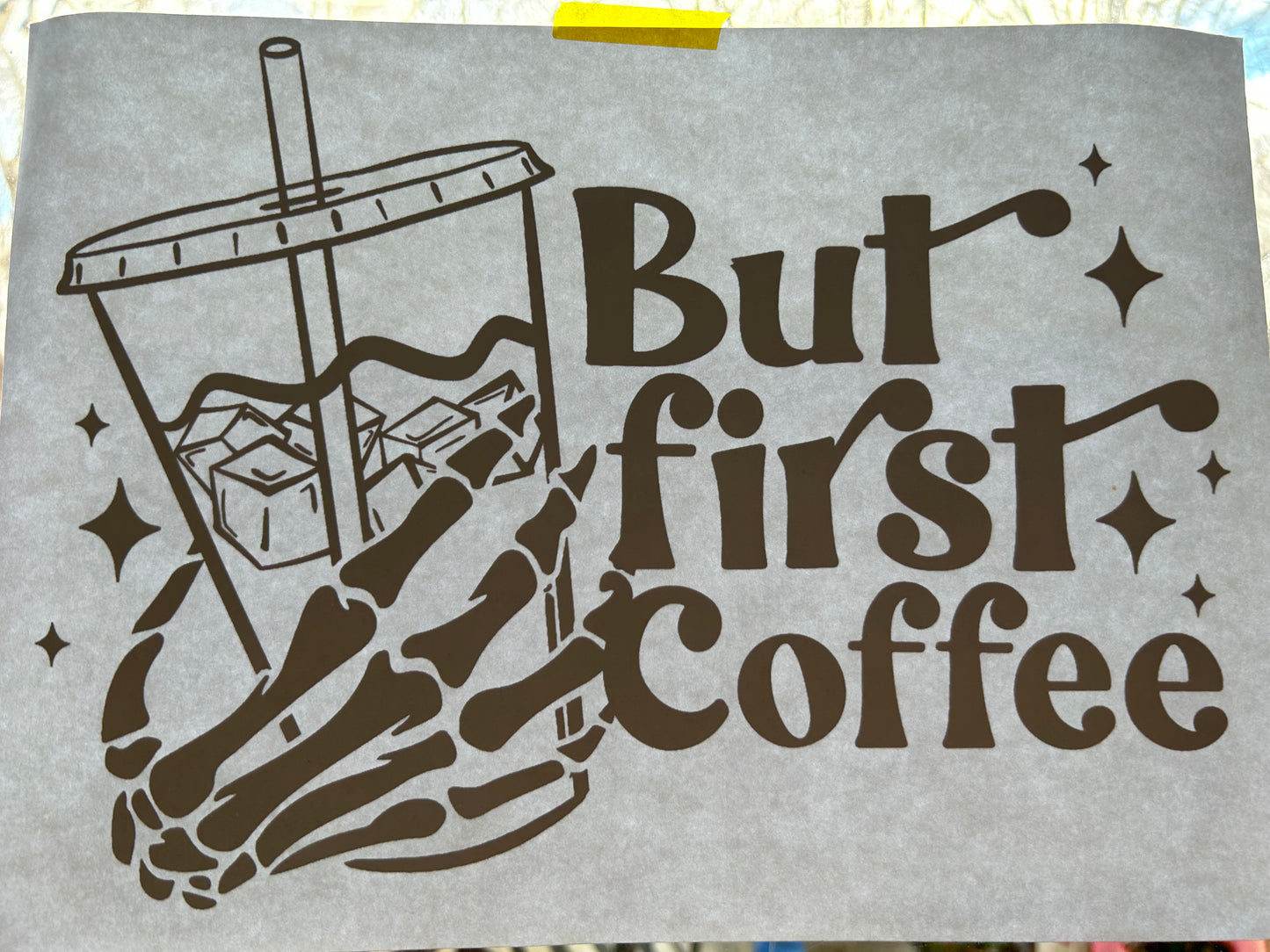 But First Coffee Screen Print