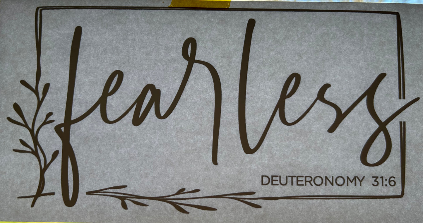 Fearless Screen Print