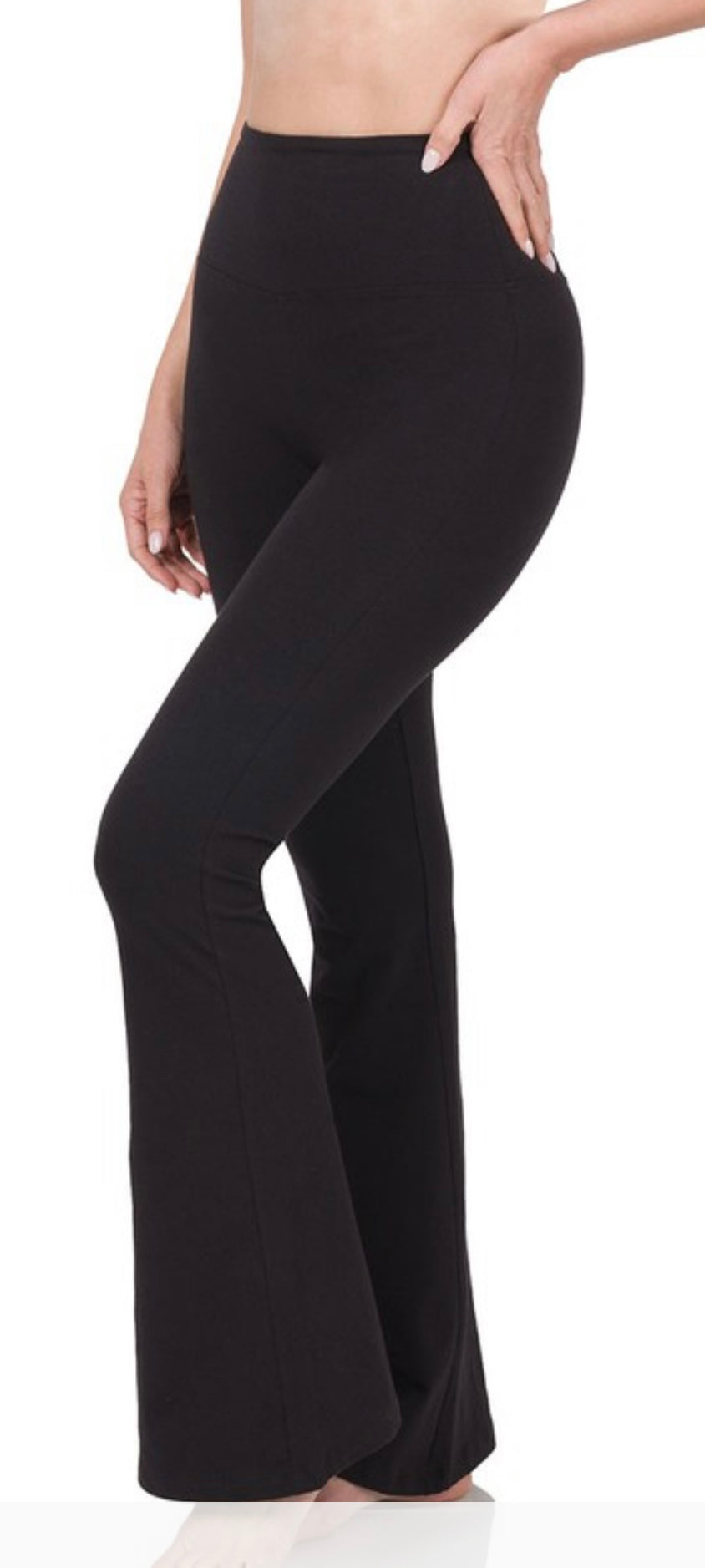 Black Flare Yoga Pants